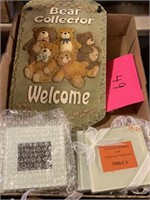 WELCOME BEAR HANGING SIGN & MORE