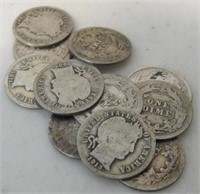 (10) Random Date Barber Dimes Readable Dates