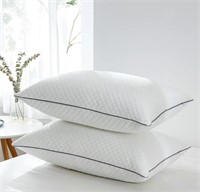 GOHOME 2-Pack King Pillows : 20" x 36"