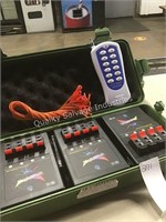 (2) FIREWORKS REMOTE CONTROLS (DISPLAY)