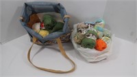 Large Yarn Lot - New in Tote