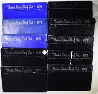 RUN OF 1970’S PROOF SETS