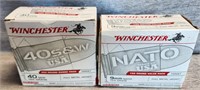 P - WINCHESTER 40 S&W & NATO AMMO (F13)