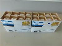 (2) Packs Of New 60 Watt Light Bubls ( 32 Bulbs )