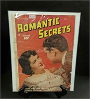 1949 Romantic Secrets #1- Scarce Golden Age