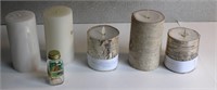 New Birch Wood Motion Flameless Candles