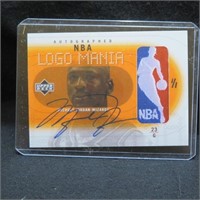 Michael Jordan NBA Logo Mania 1/1 reprint card