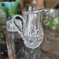 Block Crystal Small Cut Crystal Pitcher