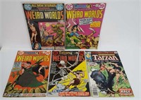 Vtg TARZAN Weird Worlds, Lord Of The Jungle Comics