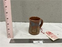 Fox Pass Pottery Signed Mug w/ Tag