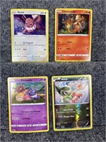 4- Hologram Pokémon cards