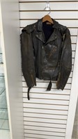 Horsehide Mens Leather Jacket, No Size