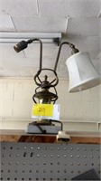Working twin bed Lamp
