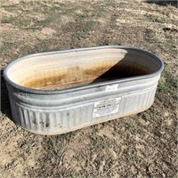 3ft Behlen Galvanized Oval Water Trough