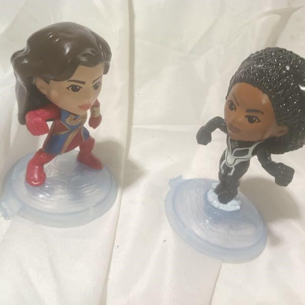 The Marvels Happy Meal toys Captain and photon