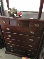 REGENCY STYLE CHEST OF DRAWERS