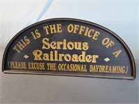 This is the Office of a Serious Railroader