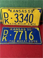 KANSAS License Plates