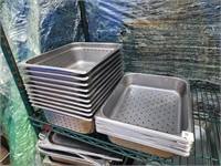 1/2 SIZE PERFORATED SS PANS