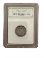 1900 No Mint Mark Liberty Nickel Slabbed/Graded