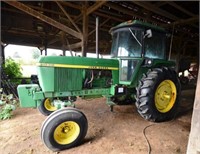 John Deere 4030 tractor w/6 front weights,  2