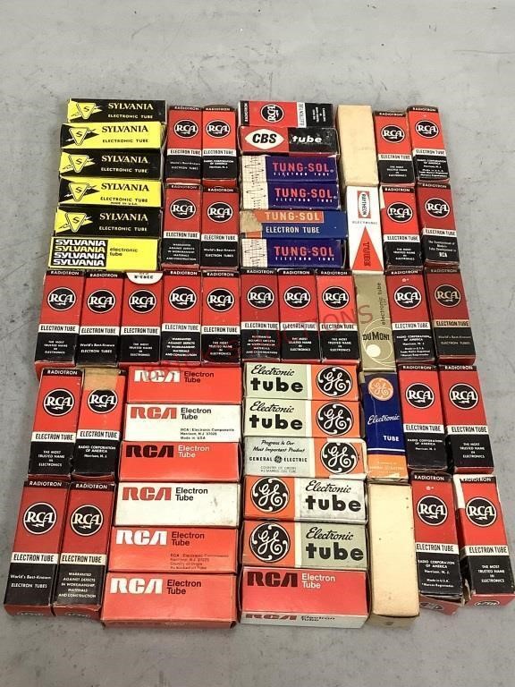 Variety Vintage of Electron Tubes