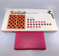 166 Lot of 2 Vintage Games- Pavilion Dominos 1994