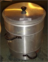 Vintage Large Aluminum Stove Top 3pt Boiler