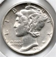 1943 Mercury Dime