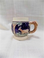 Vintage E&R West Germany Hunting Elk Cider Mug