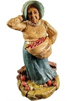 F11 Vintage Tom Clark Apple Annie Gnome Figurine