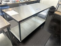 Aero Stainless Steel Table 35"H x 30"D x 72"W