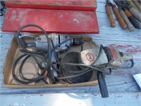 pr. of electric vintage tools-B & D sander