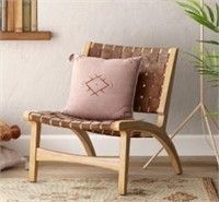 Ceylon Woven Accent Chair Brown - Opalhouse