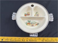 Vintage Insulated Toddler Bowl