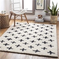 Livabliss Moroccan Soft Mora Shag Area Rug,5'3" x