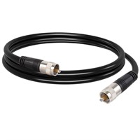RG8X Coaxial Cable 6.6ft (2M)  UHF PL259