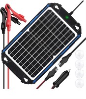 New, SUNER POWER Waterproof 12W 12V Solar Battery
