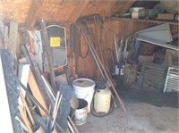 "CONTENTS ONLY "OF STORAGE SHED