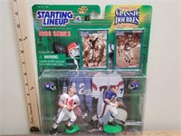 NIB Starting Lineup 1998 Series Football Players