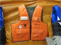 ORANGE LIFE JACKET