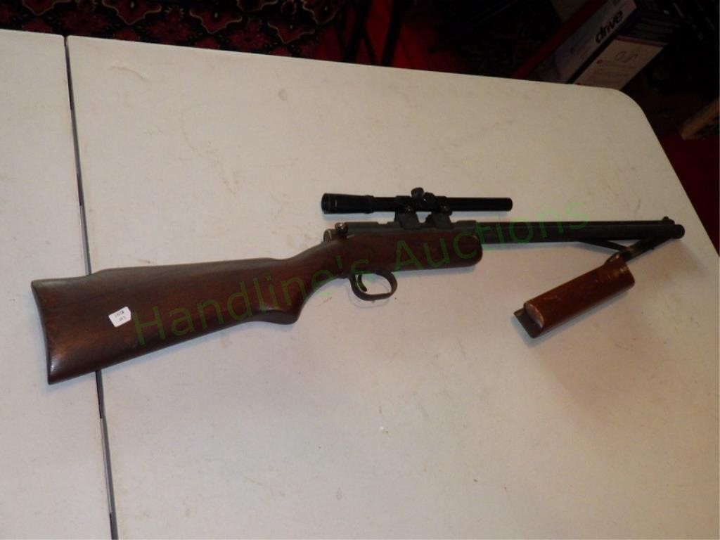 Benjamin Franklin Modl 342 Pellet Air Rifle 22 Cal