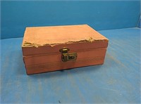 Pink jewelry box with contents