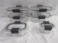 6pc Rubbermaid Containers Larger Ias 3.2 Cups