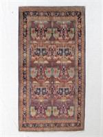 Hand Knotted Persian Ardibil Rug 5x9.4 ft
