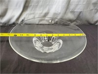 Large Decorative Glass Bowl