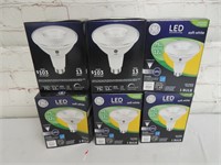 (6) LED Soft White Bulbs Indoor/Outdoor