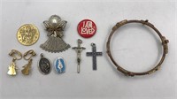 Spiritual Religious Jewelry Lot Cross Bracelet,