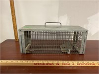 Small animal trap-16x6x6” tall