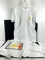 2 T-shirts XL Fruit of the Loom 100% coton, neuf